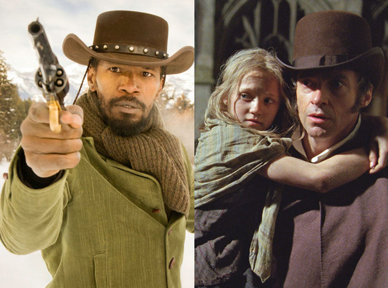 Jamie Foxx, Django Unchained, Les Miserables Jamie Foxx, Django Unchained, Les Miserables